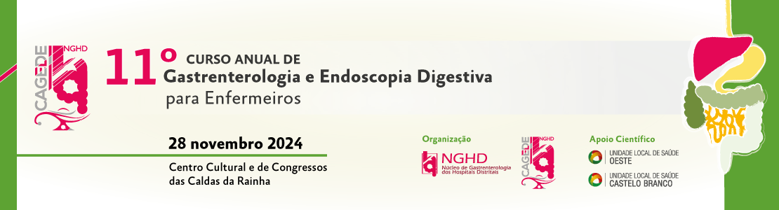 11 Curso Anual de Gastrenterologia e Endoscopia Digestiva para Enfermeiros (CAGEDE)
