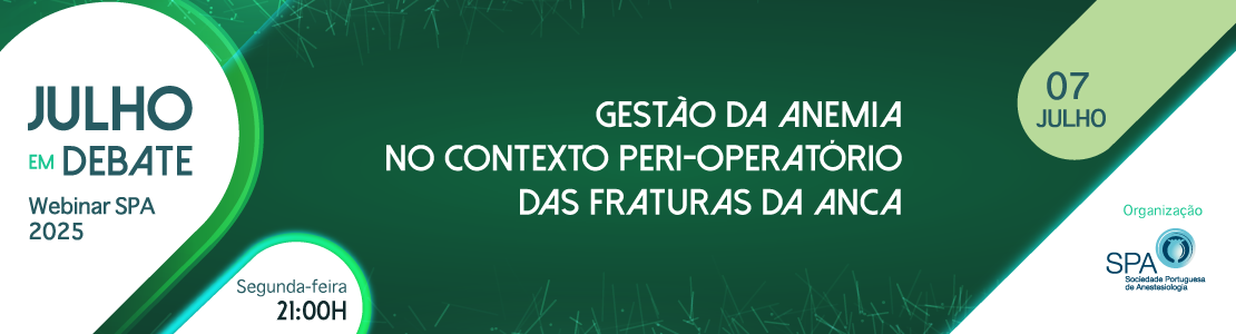 Julho em debate - Webinar SPA