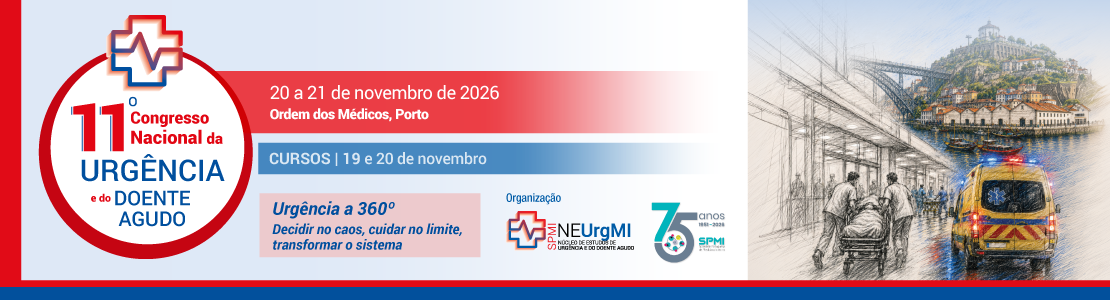 11� Congresso Nacional da Urg�ncia e do Doente Agudo