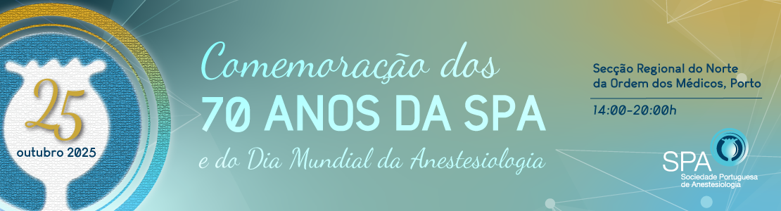 Comemorao dos 70 anos da SPA e do Dia Mundial da Anestesiologia