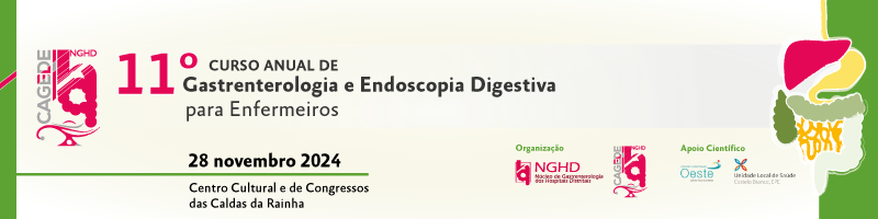 11º Curso Anual de Gastrenterologia e Endoscopia Digestiva para Enfermeiros (CAGEDE)